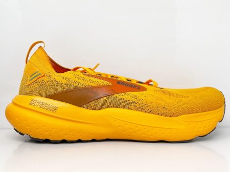 Brooks Mens Glycerine SF 21 1104211D840 Yellow Running Shoes Sneakers Size 12 D Cheap