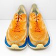 Hoka One One Mens Clifton 9 1127895 VOIM Orange Running Shoes Sneakers Size 13 D Fashion