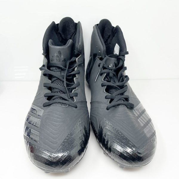 Adidas Mens Freak X Carbon Mid BW0866 Black Football Cleats Shoes Size 14 Online now