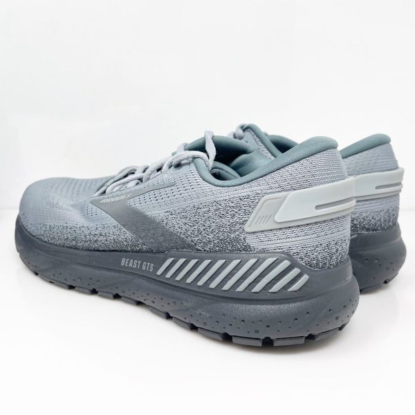 Brooks Mens Beast GTS 24 1104251D069 Gray Running Shoes Sneakers Size 9 D For Sale