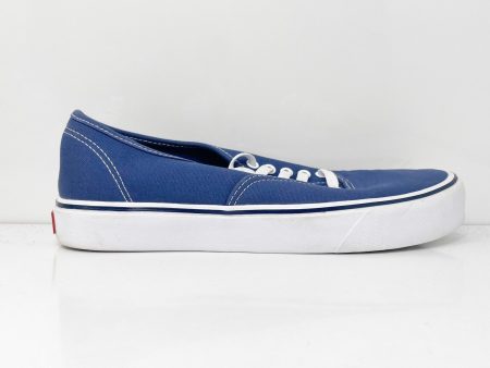 Vans Unisex Off The Wall 721494 Blue Casual Shoes Sneakers Size M 9.5 W 11 For Sale