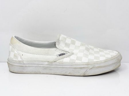 Vans Unisex Classic 721356 White Casual Shoes Sneakers Size M 6.5 W 8 Supply