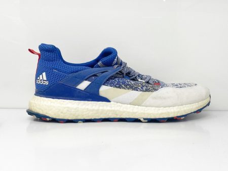 Adidas Mens Crossknit Boost DB1419 Blue Running Shoes Sneakers Size 11.5 on Sale