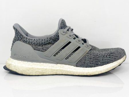 Adidas Mens UltraBoost 4.0 F36156 Gray Running Shoes Sneakers Size 9 For Discount