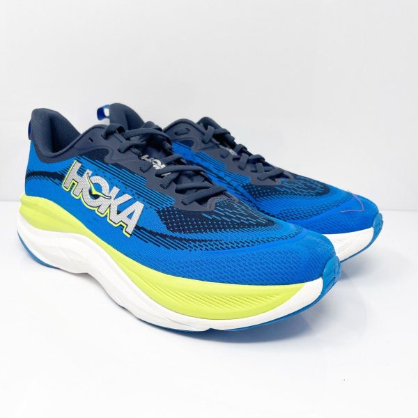 Hoka One One Mens Skyflow 1155111 VVY Blue Running Shoes Sneakers Size 10 D Online Hot Sale