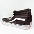 Vans Mens Sk8 Hi 721356 Brown Casual Shoes Sneakers Size 12 Discount