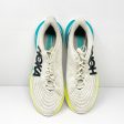 Hoka One One Mens Mach 5 1127893 WBGL White Running Shoes Sneakers Size 11.5 D Cheap