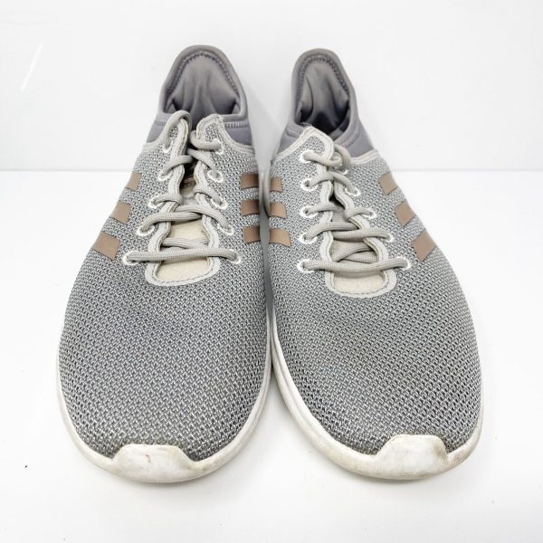 Adidas Womens Cloudfoam QT Flex DA9835 Gray Running Shoes Sneakers Size 10 Online Sale