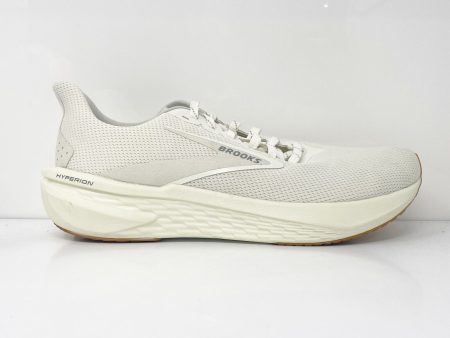 Brooks Mens Hyperion 2 1104321D124 Ivory Running Shoes Sneakers Size 10.5 D Online now