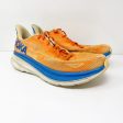 Hoka One One Mens Clifton 9 1127895 VOIM Orange Running Shoes Sneakers Size 11 D For Discount