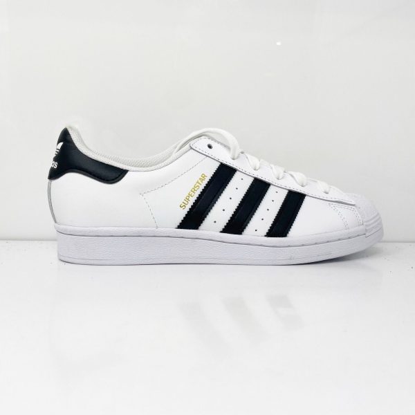 Adidas Mens Superstar EG4958 White Casual Shoes Sneakers Size 6.5 Online now