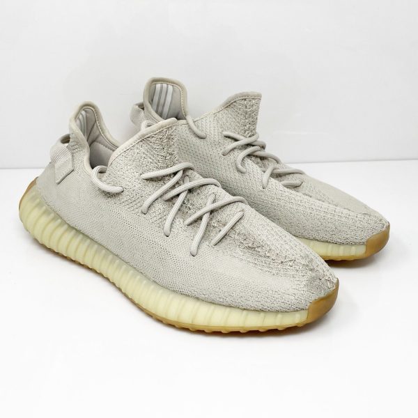 Adidas Mens Yeezy Boost 350 V2 F99710 Gray Running Shoes Sneakers Size 11.5 Online Sale