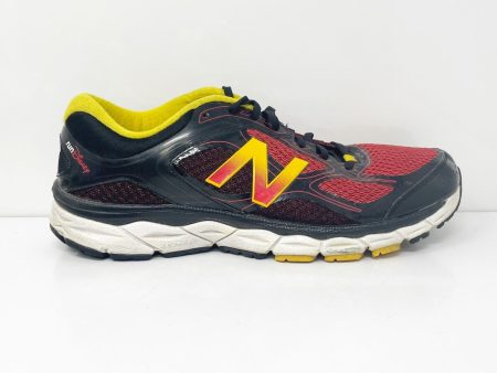 New Balance Mens 860 V6 M860DIS6 Red Running Shoes Sneakers Size 11.5 2E Hot on Sale