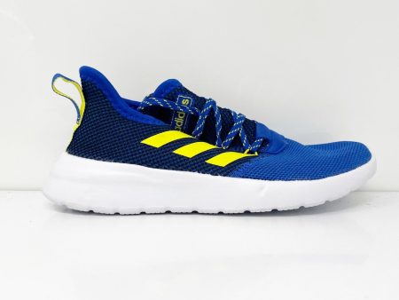 Adidas Boys Lite Racer RBN FW9119 Blue Running Shoes Sneakers Size 5 on Sale