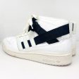 Adidas Mens Forum Mid Parley GV7616 White Basketball Shoes Sneakers Size 13 For Discount