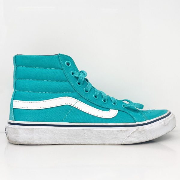 Vans Unisex Sk8 Hi 721494 Blue Casual Shoes Sneakers Size M 6 W 7.5 Online now