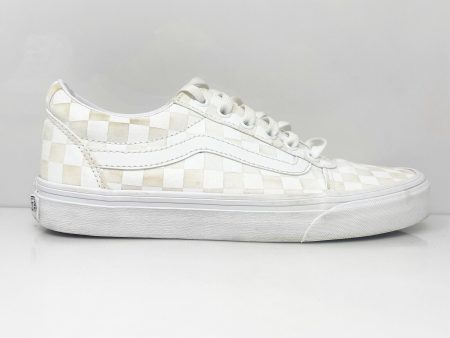 Vans Womens Off The Wall 500714 White Casual Shoes Sneakers Size 8 Fashion