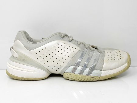 Adidas Womens Barricade Adilibria U44352 White Running Shoes Sneakers Size 10 Online Sale