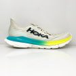 Hoka One One Mens Mach 5 1127893 WBGL White Running Shoes Sneakers Size 11.5 D Cheap