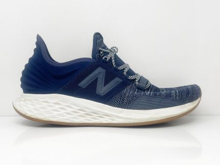 New Balance Mens Fresh Foam Roav MROAVKN Blue Running Shoes Sneakers Size 10.5 Online now