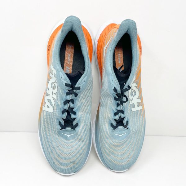 Hoka One One Mens Mach 5 1127893 MSPBL Blue Running Shoes Sneakers Size 12 D Online