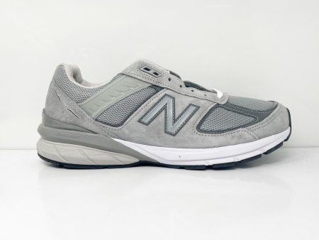 New Balance Mens 990 V5 M990GL5 Gray Casual Shoes Sneakers Size 10.5 2E Online now