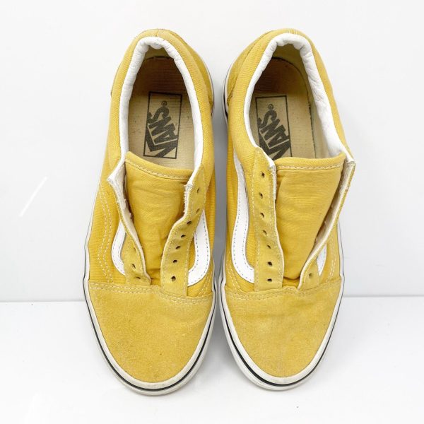 Vans Unisex Off The Wall 751505 Yellow Casual Shoes Sneakers Size M 5.5 W 7 Supply