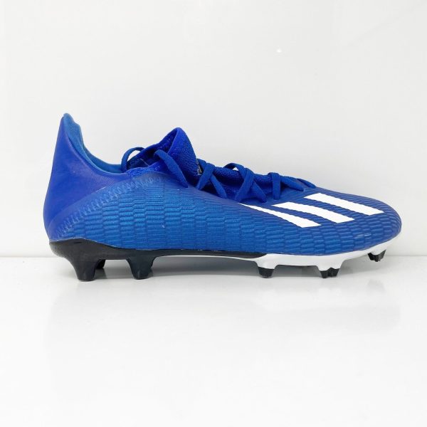 Adidas Mens X 19.3 FG EG7130 Blue Soccer Cleats Shoes Size 7.5 Sale