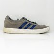 Adidas Mens VL Court 2.0 DA9862 Gray Casual Shoes Sneakers Size 9 For Sale