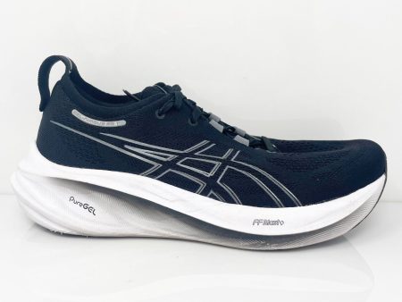 Asics Mens Gel Nimbus 26 1011B794 Black Running Shoes Sneakers Size 10 Online now