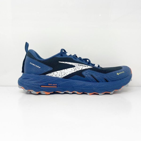 Brooks Mens Cascadia 17 GTX 1104021D062 Blue Running Shoes Sneakers Size 10.5 D Supply