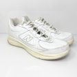 New Balance Mens 577 MW577WT White Casual Shoes Sneakers Size 9.5 D Online Hot Sale