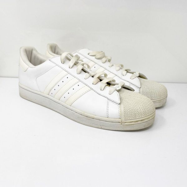 Adidas Mens Superstar 2 160337 White Casual Shoes Sneakers Size 12 Online now