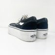 Vans Unisex Off The Wall 721356 Black Casual Shoes Sneakers Size M 3.5 W 5 Hot on Sale