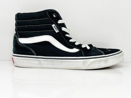 Vans Mens SK8 Hi 721356 Black Casual Shoes Sneakers Size 8.5 For Discount