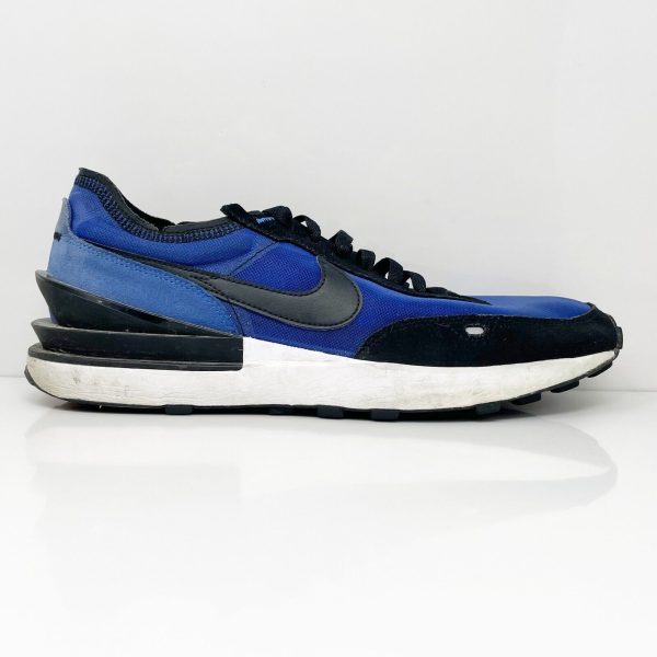 Nike Mens Waffle One DA7995-400 Blue Running Shoes Sneakers Size 12 Fashion