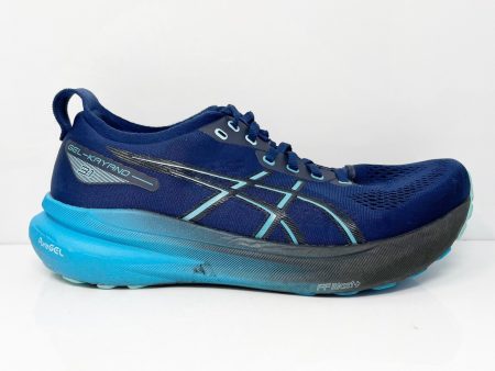 Asics Mens Gel Kayano 31 1011B867 Blue Running Shoes Sneakers Size 9.5 Hot on Sale