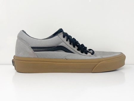 Vans Unisex Off The Wall 721356 Gray Casual Shoes Sneakers Size M 9 W 10.5 Sale