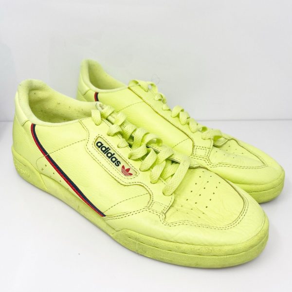 Adidas Mens Continental 80 B41675 Yellow Casual Shoes Sneakers Size 9 Online Hot Sale