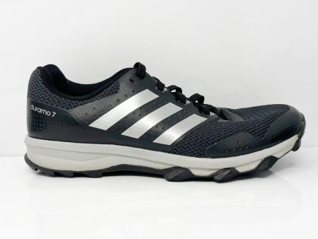 Adidas Mens Duramo 7 BB2638 Black Running Shoes Sneakers Size 10 Online now