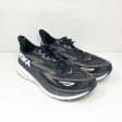 Hoka One One Mens Clifton 9 1127895 BWHT Black Running Shoes Sneakers Size 9.5 D Discount