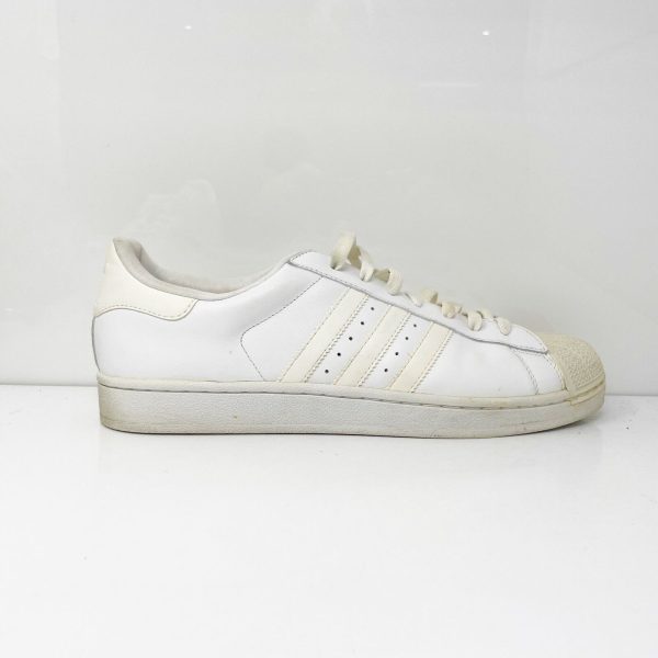 Adidas Mens Superstar 2 160337 White Casual Shoes Sneakers Size 12 Online now