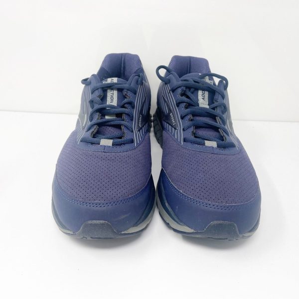 Brooks Mens Addiction Walker 1103192E445 Blue Casual Shoes Sneakers Size 11.5 2E Hot on Sale