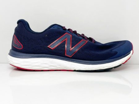 New Balance Mens Fresh Foam 680 V7 M680LN7 Blue Running Shoes Sneakers Size 10 D Supply