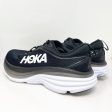 Hoka One One Mens Bondi 8 1123202 BWHT Black Running Shoes Sneakers Size 9.5 D on Sale