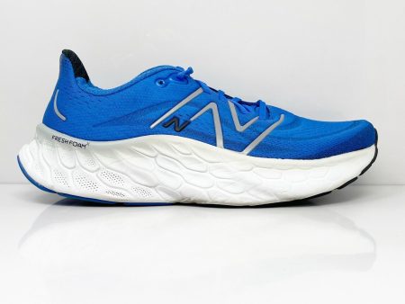 New Balance Mens Fresh Foam X More V4 MMORBB4 Blue Running Shoes Sneakers Sz 11 Hot on Sale