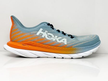 Hoka One One Mens Mach 5 1127893 MSPBL Blue Running Shoes Sneakers Size 12 D Online