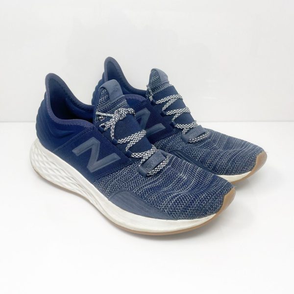 New Balance Mens Fresh Foam Roav MROAVKN Blue Running Shoes Sneakers Size 10.5 Online now