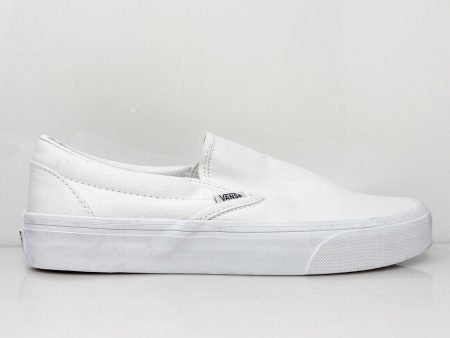 Vans Unisex Classic 721356 White Casual Shoes Sneakers Size M 7.5 W 9 Online Hot Sale