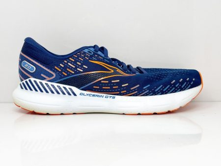 Brooks Mens Glycerin GTS 20 1103831D444 Blue Running Shoes Sneakers Size 10.5 D Online Hot Sale